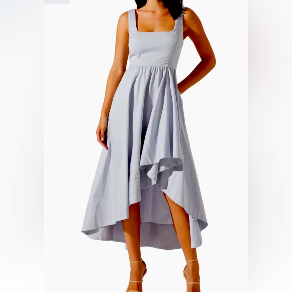 ASTR the Label - Allora high low white dress